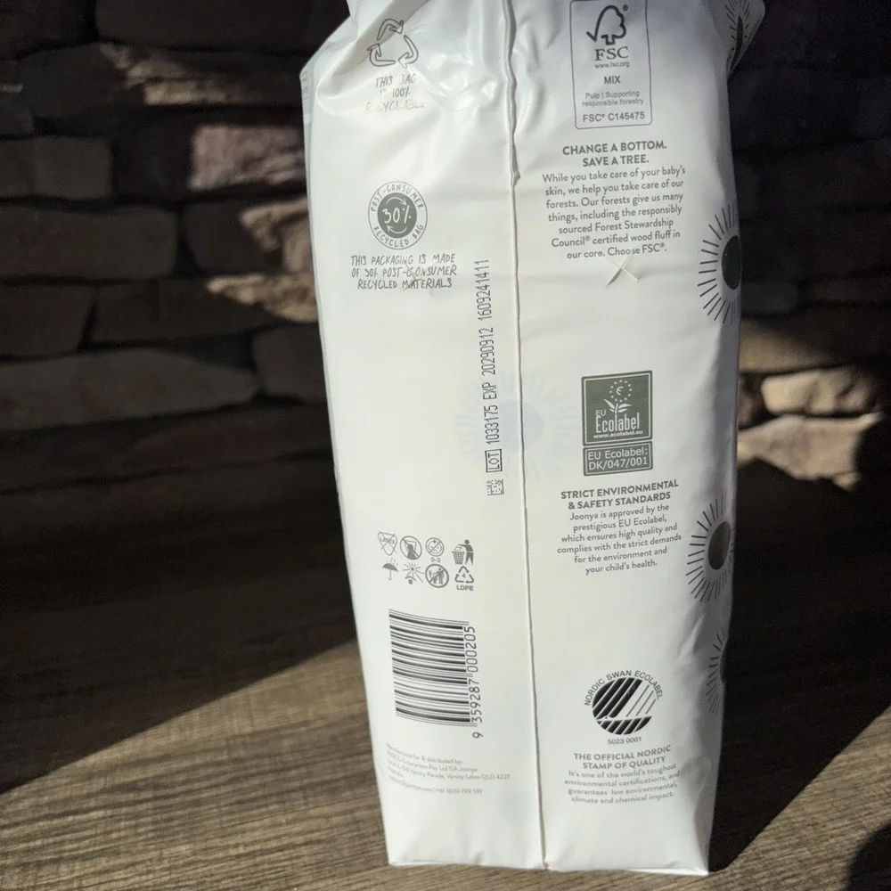 Pull-Up Pants Baby Diapers, Size 6 XXL (33+ lb) - 1 Bag Of 21 -NonToxic, Eco...
